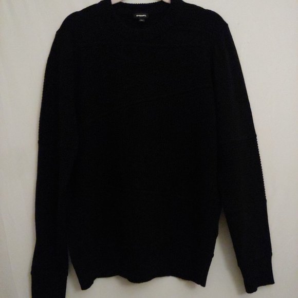 Diesel Black Crewneck Sweater - Picture 2 of 15